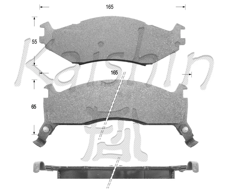 Brake Pad Set, disc brake (FK9990)