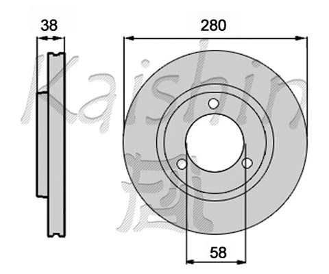 Brake Disc (CBR437)