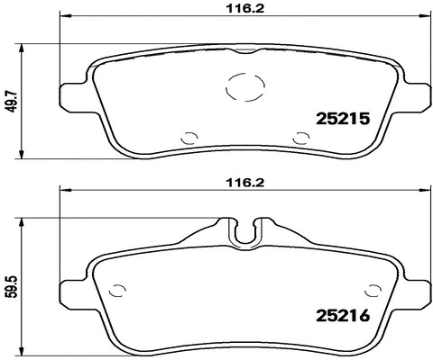 Brake Pad Set, disc brake (FK20128)