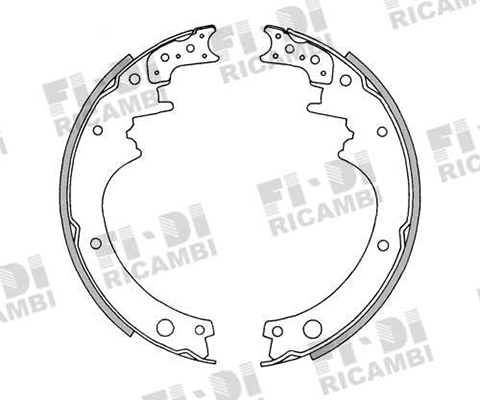 Brake Shoe Set (K1146A)