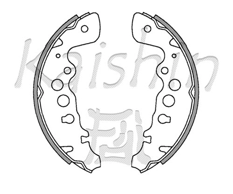 Brake Shoe Set (K9958)
