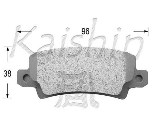 Brake Pad Set, disc brake (FK2227)