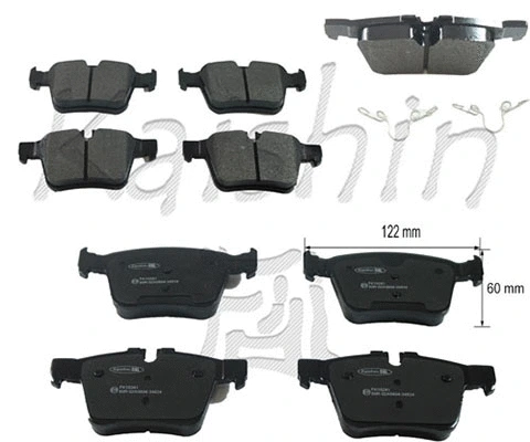 Brake Pad Set, disc brake (FK10241)