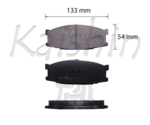 Brake Pad Set, disc brake (FK6015)