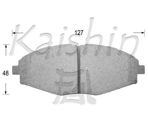 Brake Pad Set, disc brake (FK11144)