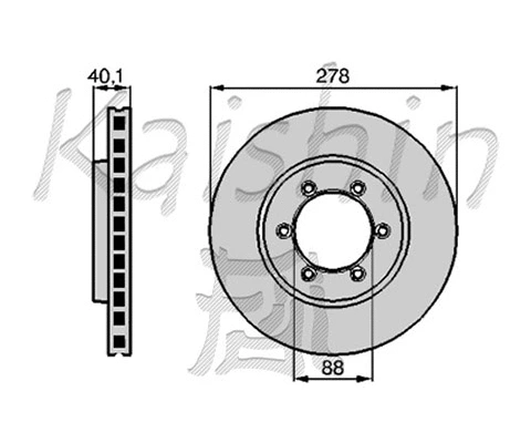 Brake Disc (CBR041)