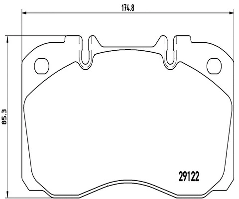 Brake Pad Set, disc brake (FK20157)