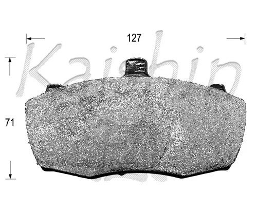 Brake Pad Set, disc brake (FK10099)