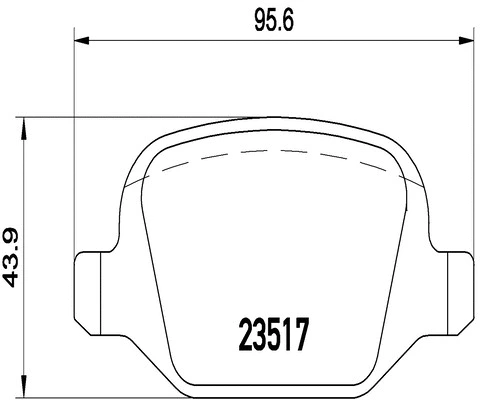 Brake Pad Set, disc brake (FK20056)