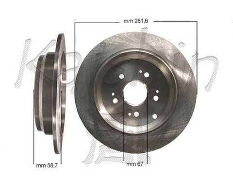 Brake Disc (CBR363)