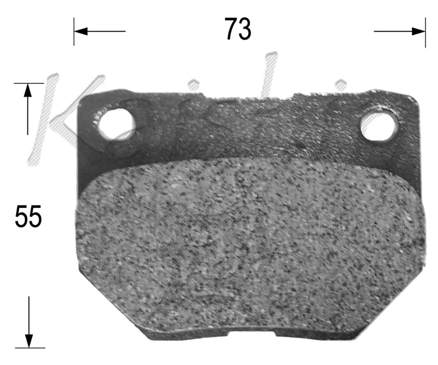 Brake Pad Set, disc brake (FK7053)