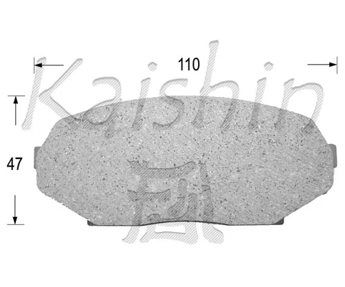 Brake Pad Set, disc brake (FK3061)