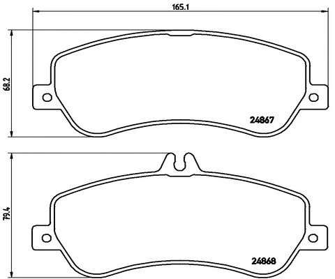 Brake Pad Set, disc brake (FK20121)