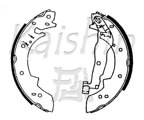 Brake Shoe Set (K9911)