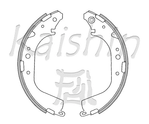 Brake Shoe Set (K2280)