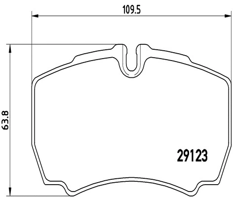 Brake Pad Set, disc brake (FK20078)