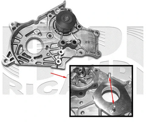 Water Pump, engine cooling (WPK300)