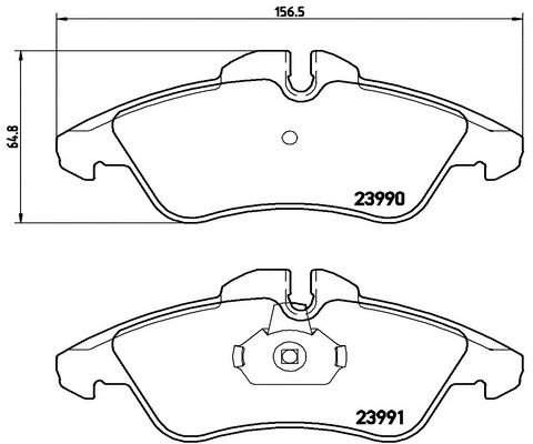 Brake Pad Set, disc brake (FK20117)