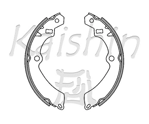 Brake Shoe Set (K9934)
