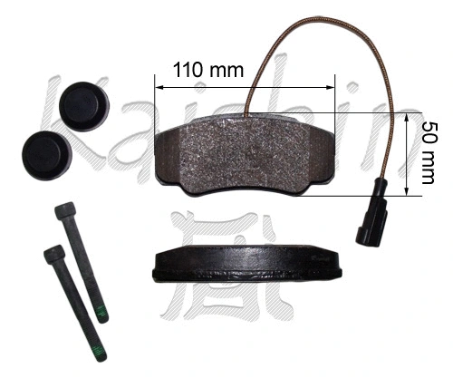 Brake Pad Set, disc brake (FK10181)