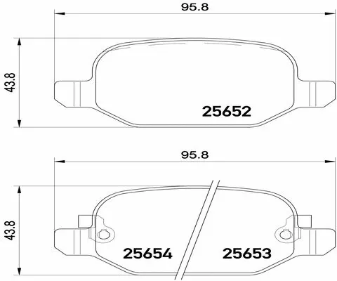 Brake Pad Set, disc brake (FK20071)