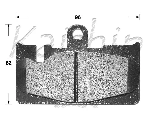 Brake Pad Set, disc brake (FK2213)