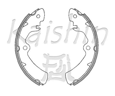 Brake Shoe Set (K9910)