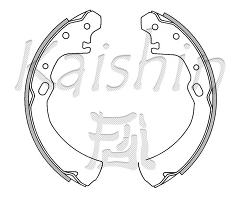 Brake Shoe Set (K1176)
