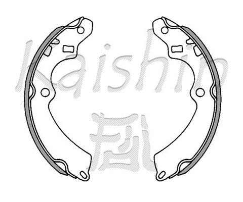 Brake Shoe Set (K9923)