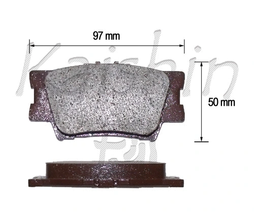 Brake Pad Set, disc brake (FK2269)