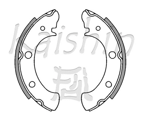 Brake Shoe Set (K7711)