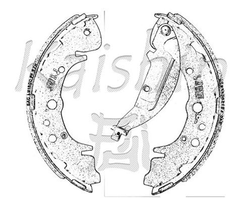 Brake Shoe Set (K7919)