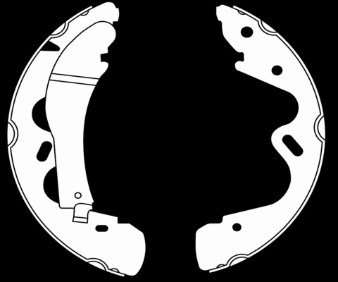 Brake Shoe Set (K1271)