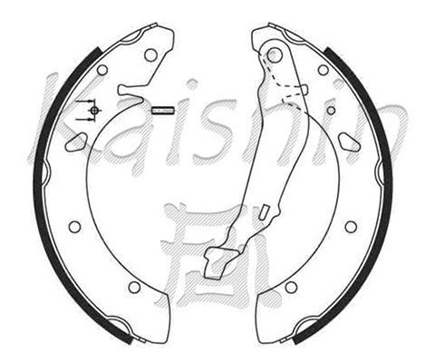 Brake Shoe Set (K5543)