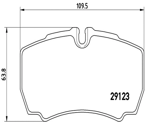 Brake Pad Set, disc brake (FK20059)