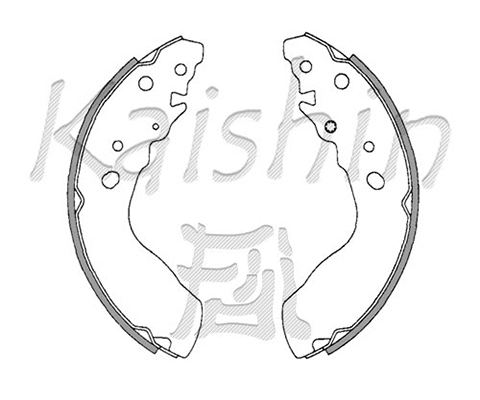 Brake Shoe Set (K9947)