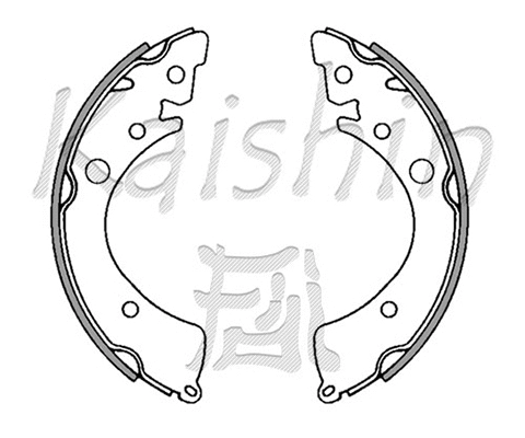 Brake Shoe Set (K5519)