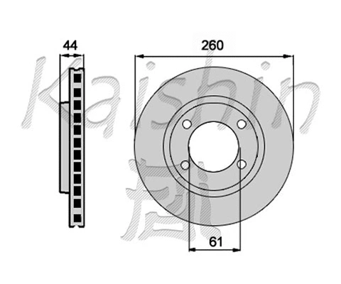 Brake Disc (CBR097)