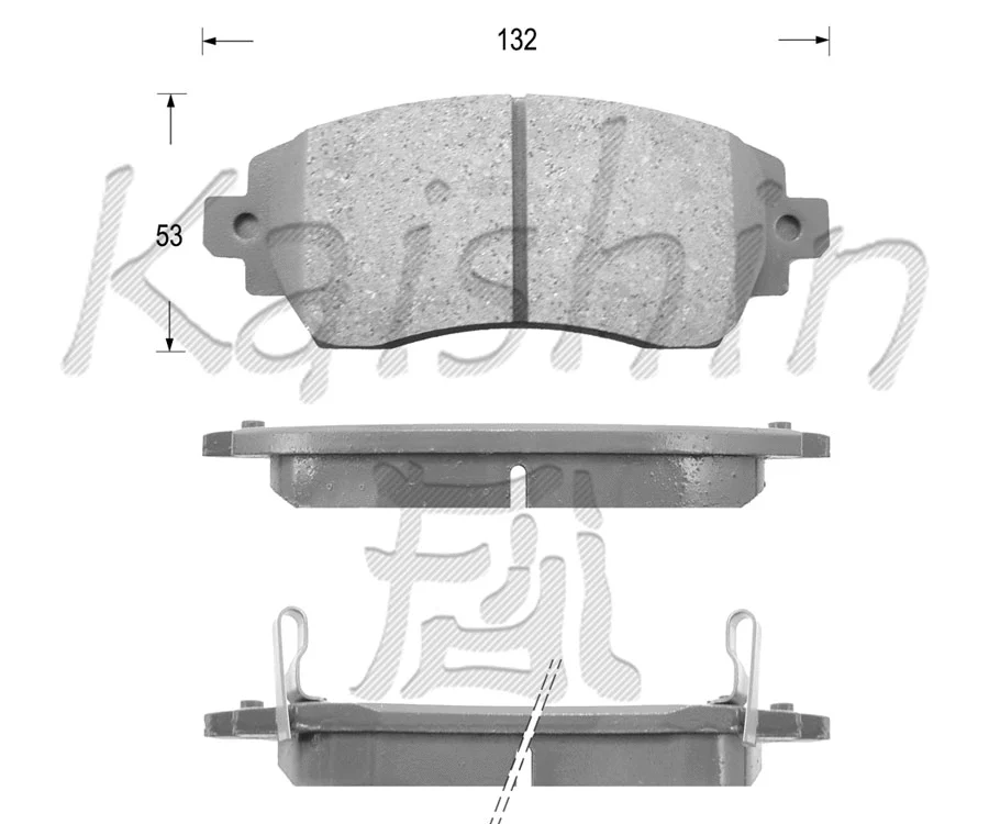 Brake Pad Set, disc brake (FK2194)