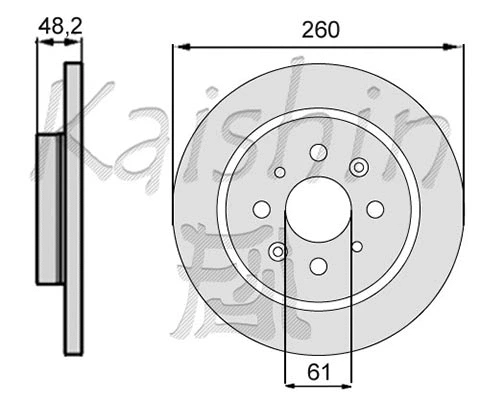 Brake Disc (CBR393)