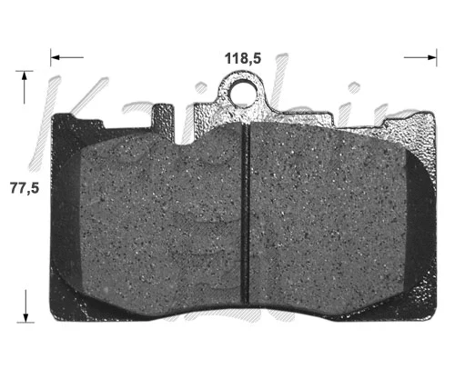 Brake Pad Set, disc brake (FK2212)