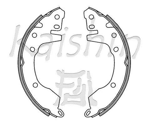 Brake Shoe Set (K6685)