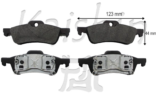 Brake Pad Set, disc brake (FK11398)