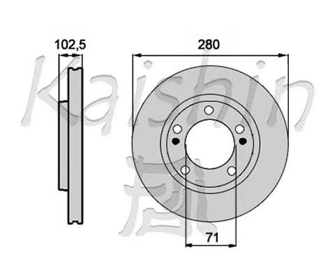 Brake Disc (CBR271)