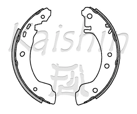 Brake Shoe Set (K1221)