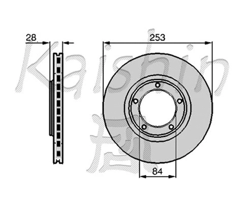 Brake Disc (CBR039)