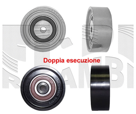 Deflection/Guide Pulley, V-ribbed belt (FI5690)