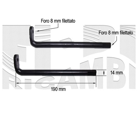 Belt Tensioner, V-ribbed belt (FI16880)