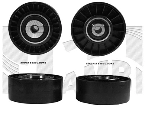 Deflection/Guide Pulley, V-ribbed belt (FI5220)