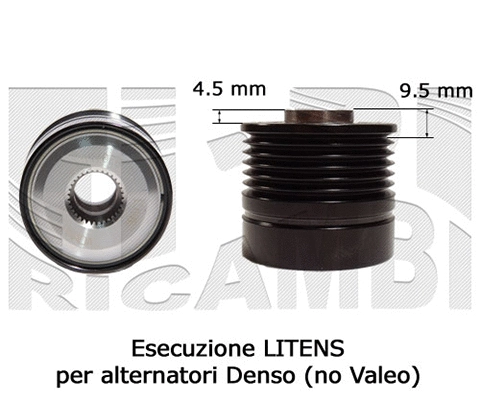 Alternator Freewheel Clutch (FI18740)